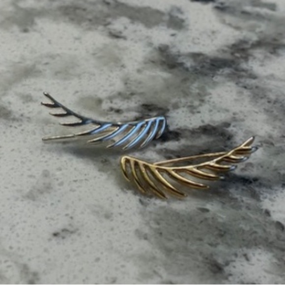 Stella & Dot Ear Climbers | Gold and Silver - Picture 2 of 3